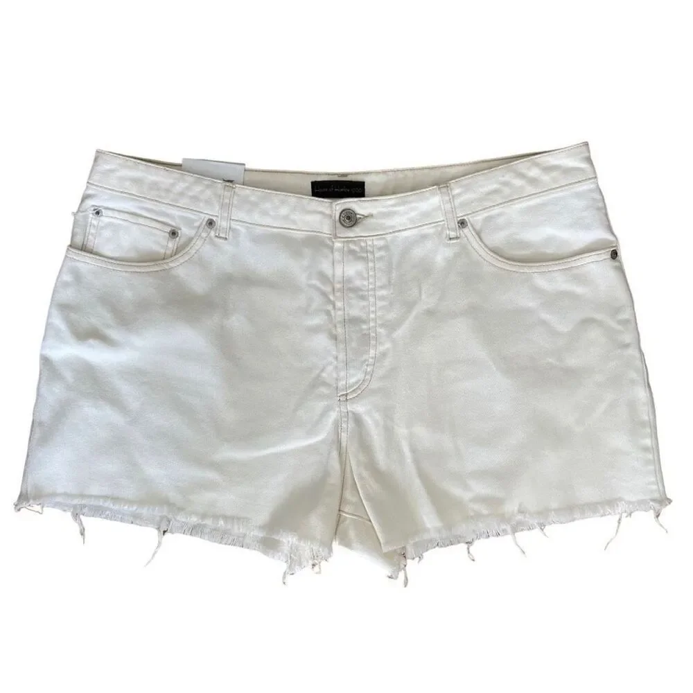 House of Harlow 1960 High Rise Mom Jeans Shorts 32